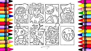 The Amazing Digital Circus 2 / All Characters / Coloring Pages