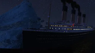 Titanic Iceberg Collision Animation