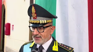 Agrigento: festa della Guardia di Finanza, intervista al colonnello Giuseppe Lopiano