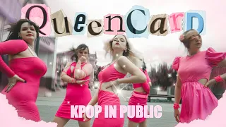 [KPOP IN PUBLIC | ONE TAKE] 여자 아이들(G)I-DLE - '퀸카 Queencard' dance cover by Just Move
