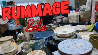 Might Have Grabbed This Too Fast! This Church Rummage Sale Was INTENSE!