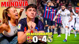 HINCHA del BARÇA REACCIONA al BARÇA 0 - 4 MADRID *eliminados y humillados*