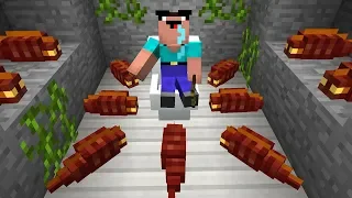 НУБ ПРОТИВ ЛИЧИНКА ЧЕРВЯК В МАЙНКРАФТ – ВИДЕО ТРОЛЛИНГ ПРО ЛОВУШКА НЕВИДИМКОЙ MINECRAFT SCP