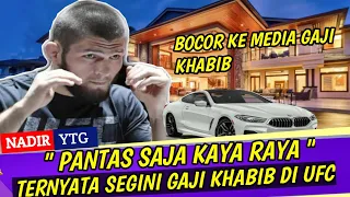 Pantas saja kaya raya Khabib nurmagomedov segini gajinya di ufc