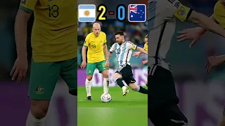 Argentina 🇦🇷 vs Australia 🇦🇺 International Friendly Match 2023 Highlights #football #shorts #viral😱😎