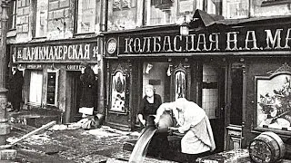 Крупнейшее наводнение. Ленинград, 1924 год. Вода поднялась почти на 4 метра. Редкая кинохроники