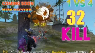 SOLO VS SQUAD || 32 KILLS|| MAKING HISTORY || I MADE WORLD RECORD AFTER BILASH GAMING & ALPHA FF🔥🇮🇳😍