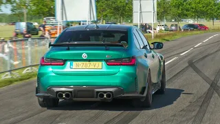 725HP BMW M3 G80 Eventuri with Akrapovic Exhaust - REVS And Accelerations!