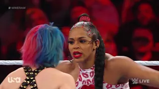 Asuka attacks Bianca Belair after match | RAW March 20, 2022 WWE