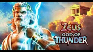 Ryan Richard Slots "Zeus God of Thunder" Slot Machine at Potawatomi Hotel & Casino