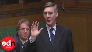 Jacob Rees-Mogg and Anna Soubry clash in the Commons