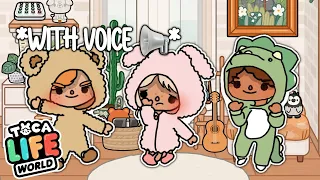 My Daughter Had A Sleepover With Her Bullies 😱 ||*WITH MY VOICE* 📢 ||Toca Boca Roleplay ||