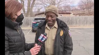 Once homeless, Kroger security guard who walks to work is being given a car