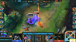 SKT Faker + Ryze Final world championship LOL