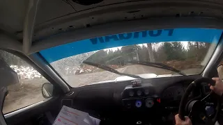 Snowman Rally 2020 - Ian Forgan / Chris Lees - SS5 Lochletter 2 (Onboard)