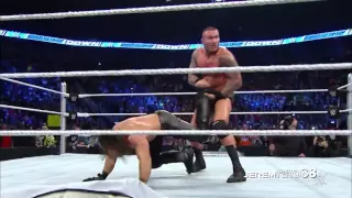 Randy Orton RKO on Joey Mercury - Smackdown - March 19, 2015