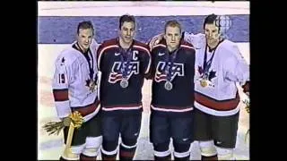 Steve Yzerman, Brett Hull, Chris Chelios and Brendan Shanahan 2002 Olympics