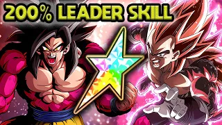 100% LIMIT BREAKER SSJ4 VEGETA + LR FULL POWER SSJ4 GOKU ROTATION! Dragon Ball Z Dokkan Battle