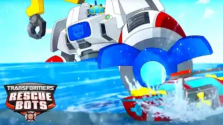 Sea Rescue! | Rescue Bots | Kids Cartoon | Videos for Kids | Transformers Kids