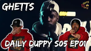 THE DUPPY JUST "GHETTS" BETTER!! | Americans React to Ghetts - Daily Duppy S05 EP01