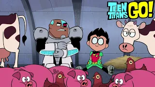 New Episode Various Modes of Transportation | Robin and Cy | Season 06 | Teen Titans Go! 2021 1080p