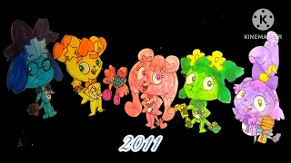 Evolution of Catch! Teenieping Character Designs 2001-2029 ULTIMATE EDITION