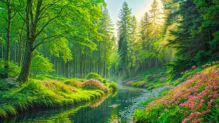 Beautiful places in the world with relaxing music🌿Deep relaxation and better stress relief