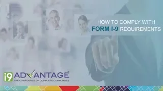 How to Comply With Form I 9 Requirements: Webcast