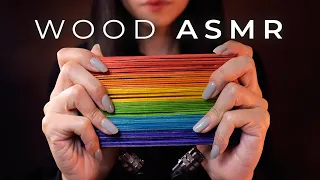 ASMR Simply Relaxing Wood Triggers for Sleep | New Mic Test: Tascam Portacapture X8 (No Talking)