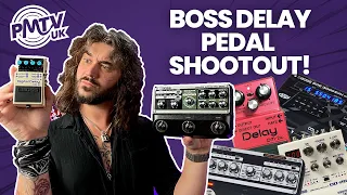 BOSS Delay Pedal Shootout! - Demoing The Differences & Tones Of BOSS' Delay Lineup!