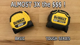 Why The Dewalt Tough Series Tape Measure Costs Almost 3X More