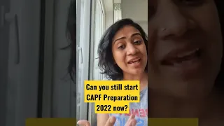 Can you still start CAPF Preparation 2022 now? | CAPF 2022 | Divya Ma'am | Shaurya Defence Academy
