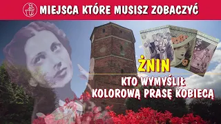 ŻNIN. KTO WYMYŚLIŁ KOLOROWĄ PRASĘ KOBIECĄ, BASZTA I SZYBKIE ŚCIGACZE. CO ZOBACZYĆ, ATRAKCJE PAŁUK