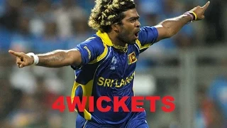 4 Wickets In 4 Balls  World Record by Lasith Malinga