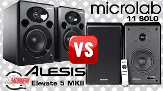 Акустические системы Microlab Solo 11 vs. Alesis Elevate 5 MKII (сравнение с тестами)