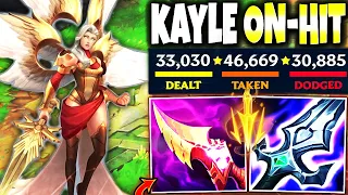 My On-Hit Kayle Season 13 Build combines both AD and AP to be a MONSTER 🔥 LoL Top Kayle s13 Gameplay
