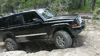 2008 Jeep Commander Offroad at Mclean Creek Top of the World Trail "Dragon's Back"