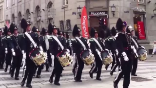 «Прощание славянки» - Королевский оркестр Норвегии  (Hans Majestet Kongens Gardes HMKG)