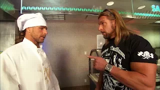 Triple H finds Shawn Michaels working in a cafeteria: Raw, Aug. 10, 2009