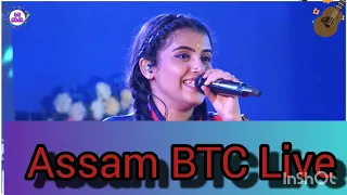 #Ankita_ Bhattacharya_#Live_Stage_ P r o g r r a m#Assam BTC Live#Hindi Song#Tip tip Barsha pani