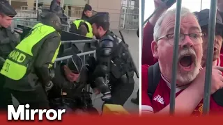 Tear gas sprayed outside stadium of Champions League final