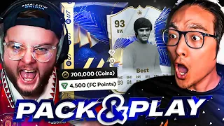 INSANE 700K EPIC TOTY PACK + TOTY ICON GEORGE BEST Pack & Play!!!