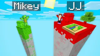Mikey TINY Chunk vs JJ GIANT Chunk Survival Battle in Minecraft (Maizen)