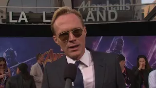 Avengers Infinity War Los Angeles World Premiere - Itw Paul Bettany (official video)