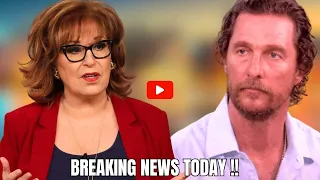"Matthew McConaughey's Epic Showdown with Joy Behar on The View - The Moment Everyone's Talking.