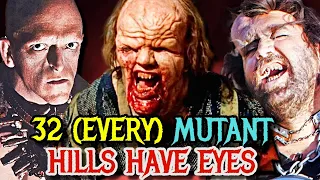 32 (Every) Mutants In Hills Have Eyes Franchise - Explored
