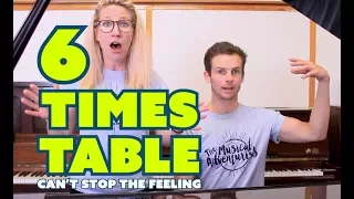 Six Times Table Song • TROLLS CAN'T STOP THE FEELING COVER