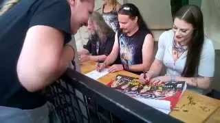 Nightwish meet and greet Vizovize Masters of Rock 2015 12 July