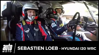 Embarqué avec Sébastien Loeb en Hyundai i20 WRC