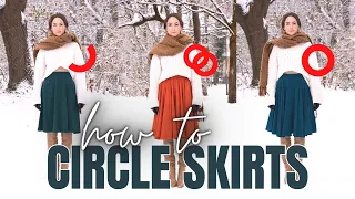 The ONLY video you need to MASTER CIRCLE SKIRTS - THISISKACHI DIY